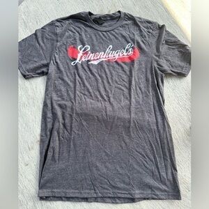 Leinenkugel’s Beer Gray and Red T-Shirt Size Men’s Large